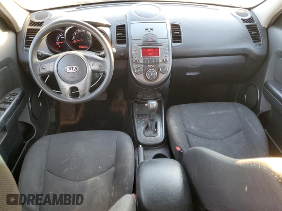 2011 Kia Soul + with VIN KNDJT2A25B7301655, listed as a Copart auction lot 46805455 with 185,848 mi miles and Salvage Title. Bid and sale history available at carsss.com. Image 8.