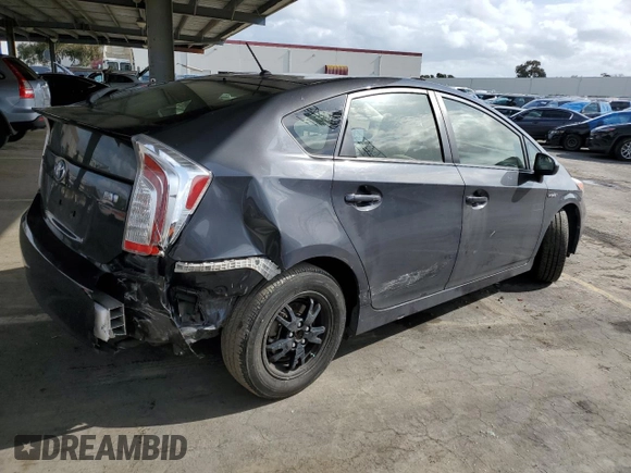 2015 Toyota Prius Four with VIN JTDKN3DU0F0397243, listed as a Copart auction lot 51611095 with 89,709 mi miles and Salvage Title. Bid and sale history available at carsss.com. Image 3.