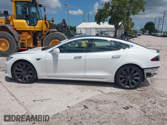 2017 Tesla Model S 100D with VIN 5YJSA1E45HF189006, listed as a IAAI auction lot 42540693 with 64,827 mi miles and . Bid and sale history available at DreamBid. Image 15.