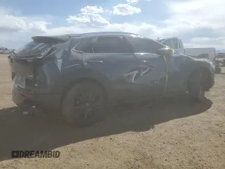 2023 Mazda CX-30 2.5 S Carbon Edition with VIN 3MVDMBCM1PM578257, listed as a Copart auction lot 53824765 with 25,599 mi miles and Salvage Title. Bid and sale history available at carsss.com. Image 3.
