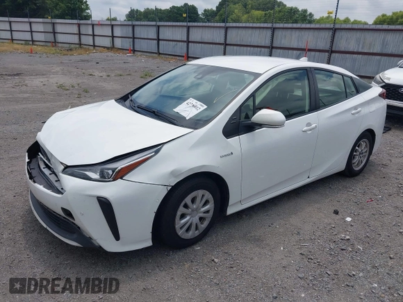 2022 Toyota Prius L Eco with VIN JTDKAMFU2N3181924, listed as a IAAI auction lot 42716012 with 177,658 mi miles and . Bid and sale history available at DreamBid. Image 2.