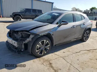 2019 Lexus UX 250h z VIN JTHU9JBH1K2004628, wystawiony jako Copart lot #56522165 z przebiegiem 103 168 mil mil oraz Szkoda całkowita • Salvage title. Historia ofert i sprzedaży dostępna na DreamBid. Obrazek 1.