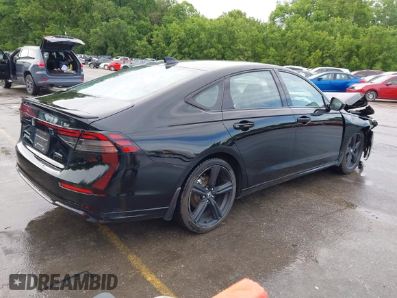 2023 Honda Accord Sport-L with VIN 1HGCY2F70PA033706, listed as a IAAI auction lot 42281906 with 62,079 mi miles and . Bid and sale history available at DreamBid. Image 4.