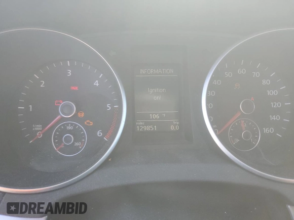 2012 Volkswagen Golf TDI с VIN WVWMM7AJ4CW184026, выставлен на аукционе Copart как лот 74379804 с пробегом 129 851 миль миль и Чистый • Clean title. История ставок и продаж доступна на DreamBid. Изображение 9.
