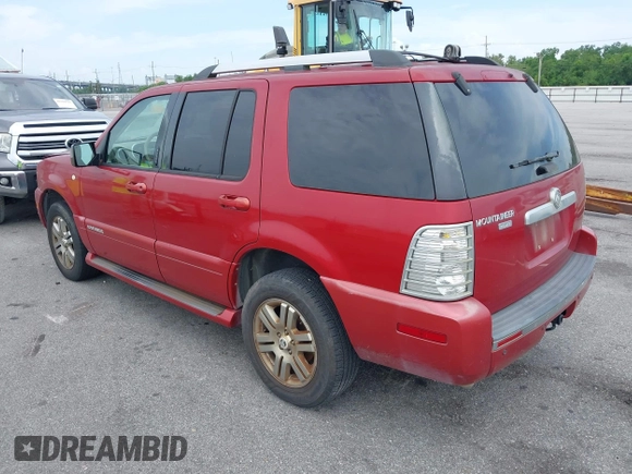 2009 Mercury Mountaineer Premier with VIN 4M2EU38E59UJ02051, listed as a IAAI auction lot 42755590 with 143,632 mi miles and . Bid and sale history available at DreamBid. Image 3.