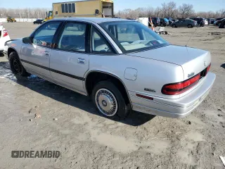 1993 Buick Regal with VIN 2G4WB54TXP1424270, listed as a Copart auction lot 41926734 with 114,102 mi miles and Salvage Title. Bid and sale history available at DreamBid. Image 2.