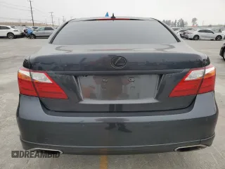 2010 Lexus LS 460 with VIN JTHBL5EF6A5097444, listed as a Copart auction lot 60158115 with 165,130 mi miles and Salvage title. Bid and sale history available at DreamBid. Image 6.