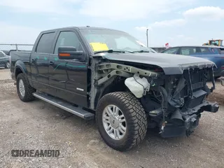 2014 Ford F-150 XL with VIN 1FTFW1CT8EKF20950, listed as a IAAI auction lot 42401205 with 120,735 mi miles and . Bid and sale history available at DreamBid. Image 1.