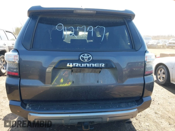 2021 Toyota 4Runner TRD Off Road Premium with VIN JTERU5JR0M5912797, listed as a IAAI auction lot 41796491 with 106,602 mi miles and . Bid and sale history available at DreamBid. Image 16.
