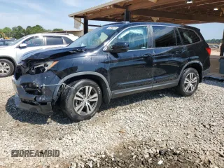 2018 Honda Pilot EX-L with VIN 5FNYF6H54JB008464, listed as a Copart auction lot 57099325 with 107,080 mi miles and Salvage title. Bid and sale history available at DreamBid. Image 1.