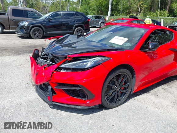 2023 Chevrolet Corvette 1LT z VIN 1G1YA2D48P5113841, wystawiony jako IAAI lot #41888380 z przebiegiem 39 035 mil mil oraz . Historia ofert i sprzedaży dostępna na DreamBid. Obrazek 6.