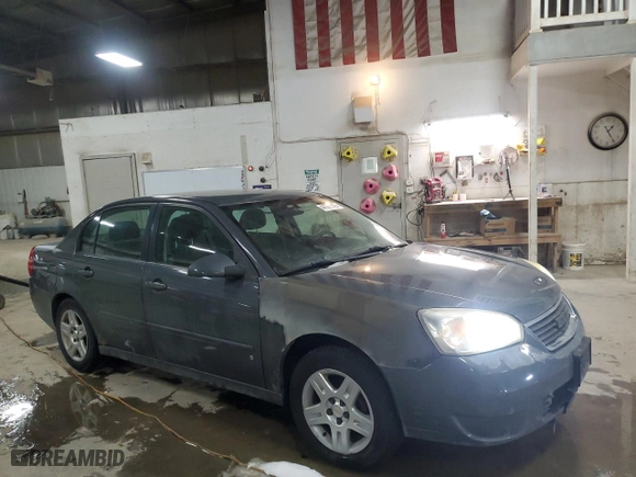 2007 Chevrolet Malibu LT w/1LT with VIN 1G1ZT58F57F306535, listed as a Copart auction lot 44981745 with 166,844 mi miles and Salvage Title. Bid and sale history available at carsss.com. Image 4.