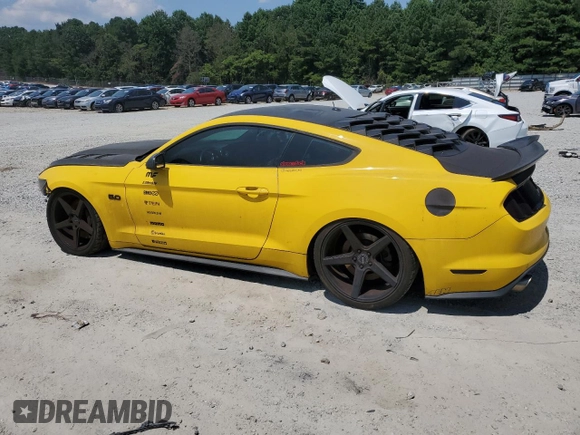 2015 Ford Mustang GT z VIN 1FA6P8CF1F5369083, wystawiony jako Copart lot #62132805 z przebiegiem 114 104 mil mil oraz Szkoda całkowita • Salvage title. Historia ofert i sprzedaży dostępna na DreamBid. Obrazek 2.