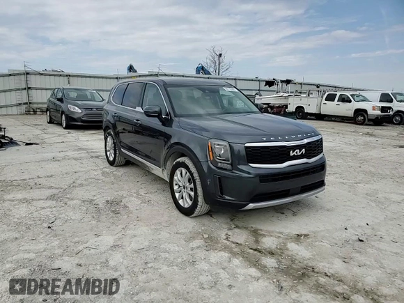 2022 Kia Telluride LX with VIN 5XYP2DHCXNG200934, listed as a Copart auction lot 50776385 with 93,430 mi miles and Salvage title. Bid and sale history available at DreamBid. Image 12.