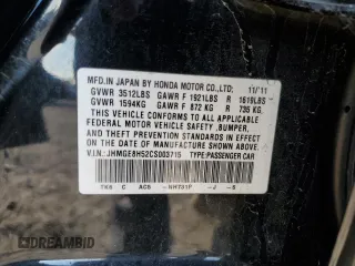2012 Honda Fit Sport with VIN JHMGE8H52CS003715, listed as a Copart auction lot 63113204 with 79,744 mi miles and Salvage Title. Bid and sale history available at carsss.com. Image 14.