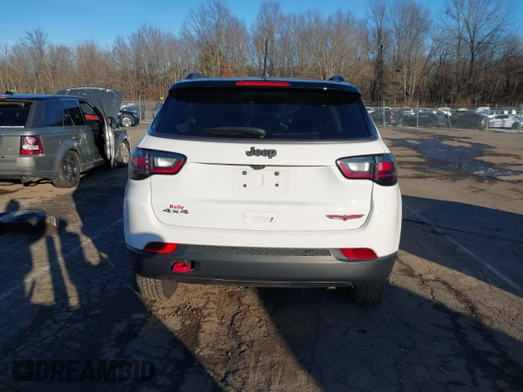 2022 Jeep Compass Trailhawk с VIN 3C4NJDDB4NT156834, выставлен на аукционе IAAI как лот 41113197 с пробегом 28 974 миль миль и . История ставок и продаж доступна на DreamBid. Изображение 16.