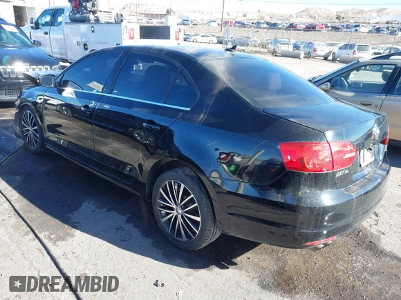 2012 Volkswagen Jetta Sedan SEL w/Sunroof with VIN 3VWLX7AJ1CM376990, listed as a IAAI auction lot 41206594 with 50,906 mi miles. Bid and sale history available at carsss.com. Image 14.
