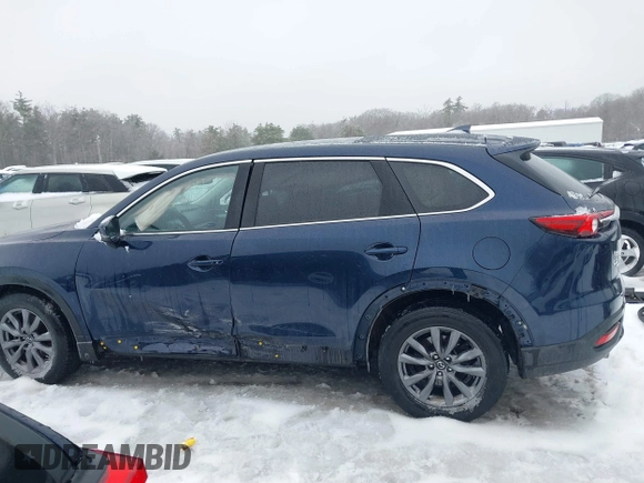 2021 Mazda CX-9 Touring with VIN JM3TCBCY8M0509073, listed as a IAAI auction lot 41563640 with 38,779 mi miles. Bid and sale history available at carsss.com. Image 15.