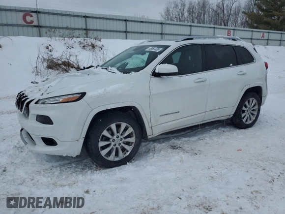 2017 Jeep Cherokee Overland с VIN 1C4PJMJS7HW575837, выставлен на аукционе Copart как лот 45963695 с пробегом 150 209 миль миль и Чистый • Clean title. История ставок и продаж доступна на DreamBid. Изображение 1.