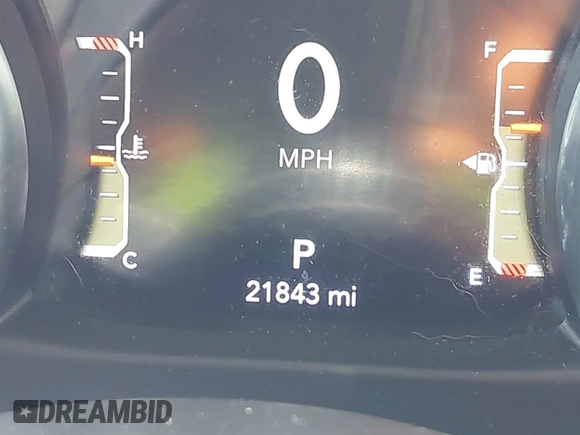 2021 Jeep Gladiator Overland z VIN 1C6HJTFG3ML584038, wystawiony jako IAAI lot #42634959 z przebiegiem 21 843 mil mil oraz . Historia ofert i sprzedaży dostępna na DreamBid. Obrazek 14.