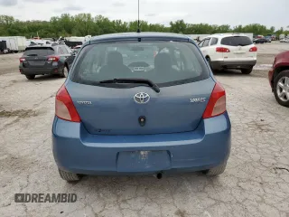 2007 Toyota Yaris with VIN JTDJT903X75095755, listed as a Copart auction lot 54366505 with 244,474 mi miles and Clean Title. Bid and sale history available at carsss.com. Image 6.