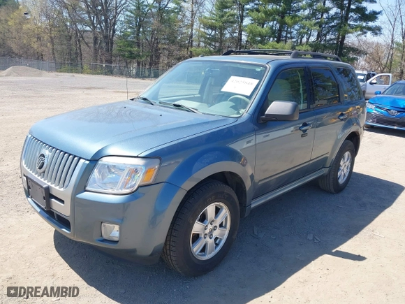 2010 Mercury Mariner with VIN 4M2CN8BG3AKJ01945, listed as a IAAI auction lot 42025848 with 124,617 mi miles. Bid and sale history available at carsss.com. Image 6.