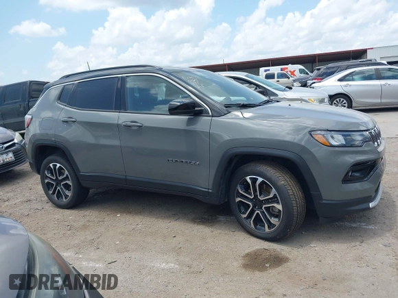 2023 Jeep Compass Limited с VIN 3C4NJDCN4PT523228, выставлен на аукционе IAAI как лот 42555447 с пробегом 57 684 миль миль и . История ставок и продаж доступна на DreamBid. Изображение 13.