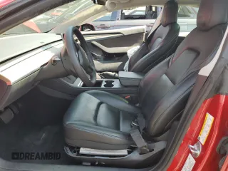 2022 Tesla Model 3 Long Range with VIN 5YJ3E1EB5NF287746, listed as a Copart auction lot 55124115 with 99,767 mi miles and Clean Title. Bid and sale history available at DreamBid. Image 7.