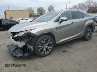 2019 Lexus RX with VIN 2T2BZMCA3KC171260, listed as a Copart auction lot 52323235 with 31,936 mi miles and Salvage Title. Bid and sale history available at carsss.com. Image 1.
