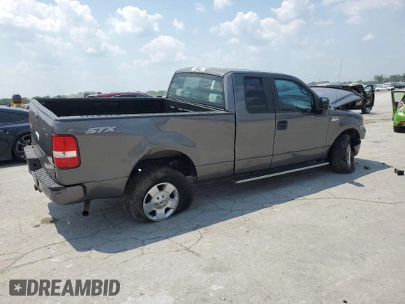 2008 Ford F-150 STX with VIN 1FTRX14W88FB22993, listed as a Copart auction lot 59531365 with 248,580 mi miles and Salvage title. Bid and sale history available at DreamBid. Image 3.