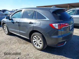2016 Acura RDX Tech Pkg with VIN 5J8TB4H53GL012989, listed as a IAAI auction lot 41340473 with 109,056 mi miles. Bid and sale history available at carsss.com. Image 3.