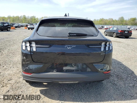 2024 Ford Mustang Mach-E Select with VIN 3FMTK1S58RMA08312, listed as a Copart auction lot 55017385 with 7,424 mi miles and Salvage title. Bid and sale history available at DreamBid. Image 6.