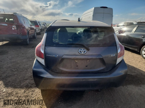 2015 Toyota Prius One with VIN JTDKDTB31F1093636, listed as a Copart auction lot 50646755 with 105,249 mi miles and Salvage Title. Bid and sale history available at DreamBid. Image 6.