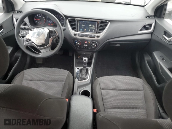 2020 Hyundai Accent SE with VIN 3KPC24A67LE107155, listed as a Copart auction lot 48229045 with 42,845 mi miles and Salvage Title. Bid and sale history available at carsss.com. Image 8.