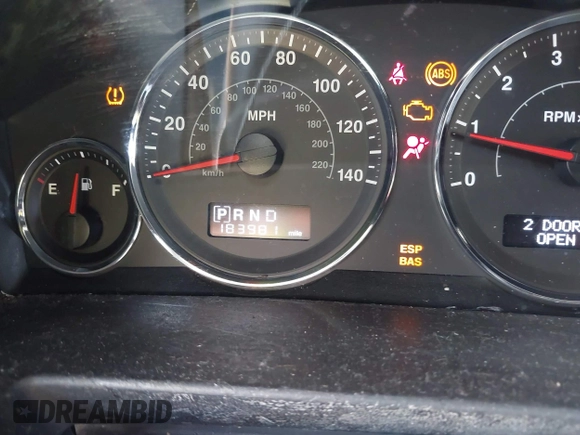 2008 Jeep Commander Sport with VIN 1J8HH48KX8C167462, listed as a IAAI auction lot 42075211 with 183,981 mi miles and . Bid and sale history available at DreamBid. Image 7.
