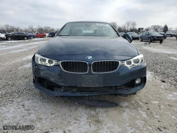 2016 BMW 4 Series 428i xDrive with VIN WBA3T1C55GP822924, listed as a Copart auction lot 86412984 with 45,652 mi miles and Salvage Title. Bid and sale history available at carsss.com. Image 5.
