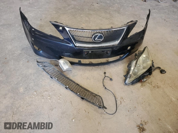 2007 Lexus IS 350 with VIN JTHBE262772010116, listed as a Copart auction lot 56351775 with 199,969 mi miles and Salvage title. Bid and sale history available at DreamBid. Image 12.