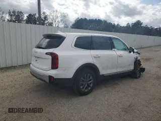2024 Kia Telluride LX with VIN 5XYP24GCXRG425507, listed as a Copart auction lot 47872035 with Not provided miles and Salvage title. Bid and sale history available at DreamBid. Image 3.