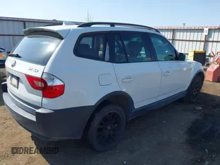 2004 BMW X3 2.5i with VIN WBXPA73434WC36038, listed as a IAAI auction lot 42120563 with 210,986 mi miles. Bid and sale history available at carsss.com. Image 4.