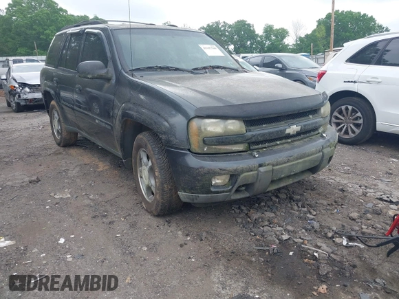 2004 Chevrolet TrailBlazer LS with VIN 1GNDT13S242171832, listed as a IAAI auction lot 42107560 with 1 mi miles. Bid and sale history available at carsss.com. Image 1.