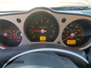 2004 Nissan 350Z Touring with VIN JN1AZ34E44T052451, listed as a Copart auction lot 69449994 with 140,524 mi miles and Salvage Title. Bid and sale history available at carsss.com. Image 9.