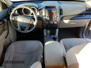 2012 Kia Sorento LX with VIN 5XYKT3A69CG280519, listed as a Copart auction lot 89378525 with 206,417 mi miles and Salvage Title. Bid and sale history available at carsss.com. Image 8.