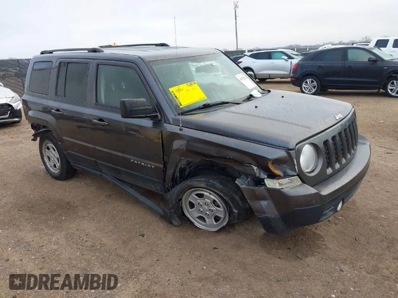 2014 Jeep Patriot Sport with VIN 1C4NJRBB2ED852114, listed as a IAAI auction lot 41521742 with 80,230 mi miles. Bid and sale history available at carsss.com. Image 1.