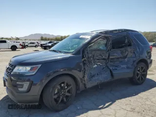 2017 Ford Explorer XLT z VIN 1FM5K7D82HGA70137, wystawiony jako Copart lot #57715745 z przebiegiem 91 282 mil mil oraz Szkoda całkowita • Salvage title. Historia ofert i sprzedaży dostępna na DreamBid. Obrazek 1.