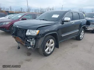 2012 Jeep Grand Cherokee Overland with VIN 1C4RJFCG3CC148601, listed as a IAAI auction lot 41717658 with 127,681 mi miles. Bid and sale history available at carsss.com. Image 18.