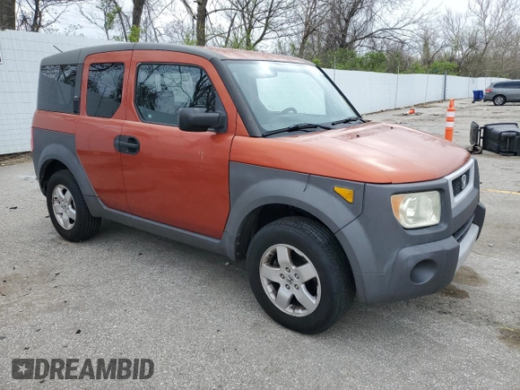 2004 Honda Element EX with VIN 5J6YH18624L009906, listed as a Copart auction lot 50787685 with 346,905 mi miles and Clean Title. Bid and sale history available at DreamBid. Image 4.