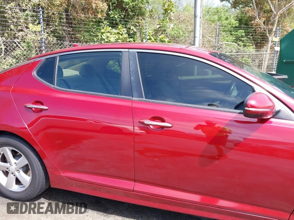 2015 Kia Optima LX with VIN 5XXGM4A79FG360266, listed as a IAAI auction lot 41925289 with 198,468 mi miles and . Bid and sale history available at DreamBid. Image 13.