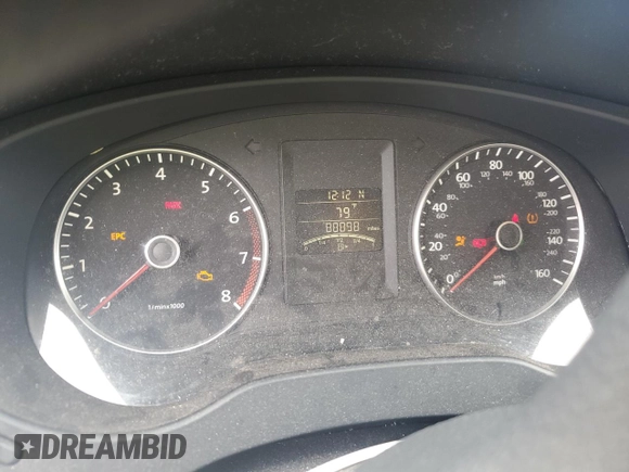 2012 Volkswagen Jetta SE with VIN 3VWDP7AJ7CM003456, listed as a Copart auction lot 64118945 with 88,898 mi miles and Salvage title. Bid and sale history available at DreamBid. Image 9.