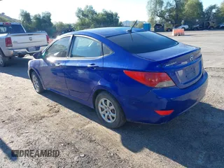 2013 Hyundai Accent GLS with VIN KMHCT4AE4DU462612, listed as a IAAI auction lot 41757907 with 177,171 mi miles. Bid and sale history available at carsss.com. Image 3.