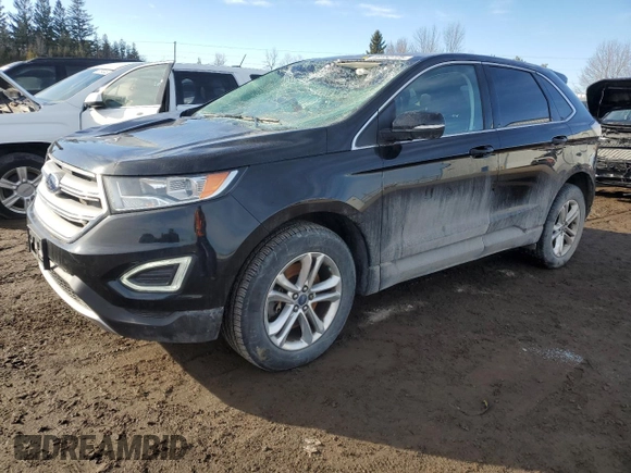 2018 Ford Edge SEL with VIN 2FMPK4J80JBB68656, listed as a Copart auction lot 48152725 with 36,276 mi miles and Salvage Title. Bid and sale history available at carsss.com. Image 1.